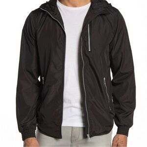 Slate & Stone Men's Oliver Hooded Track Jacket